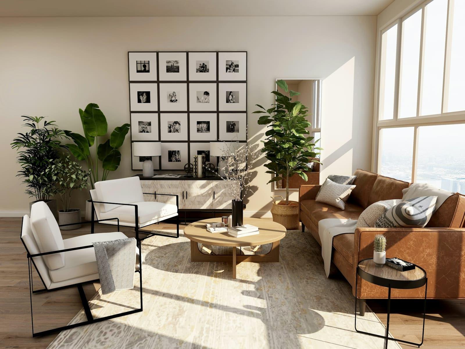 One-bedroom with racetrack view in Uptown Motor City